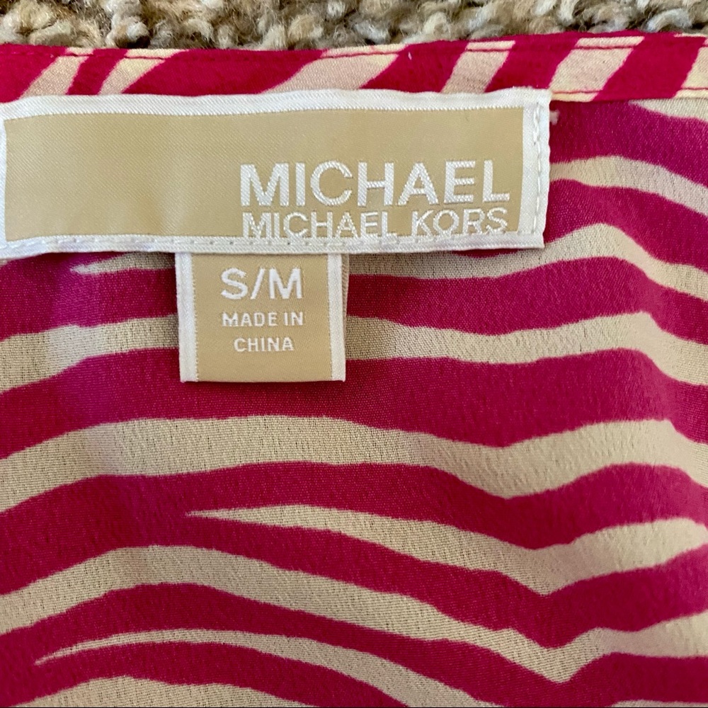 Michael Kors White / Pink kimono . Size S/M - Picture 3 of 6